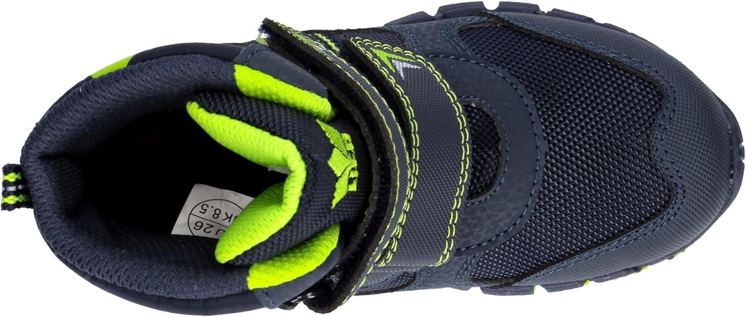 Lico Unisex Kinder Lappland Schneestiefel 34 EU Marine Lemon, 34 EU Marine Lemon