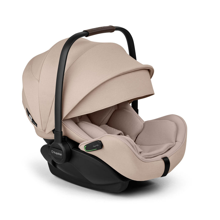 Bugaboo Otter by Nuna – i-Size Babyschale ab Geburt mit flacher Liegeposition, UPF 50+ Sonnenverdeck