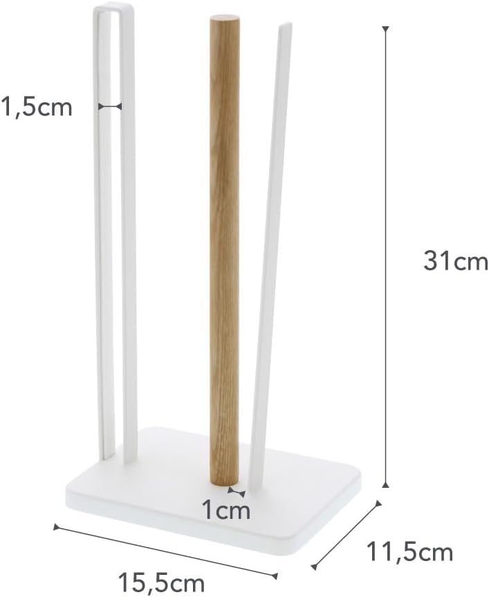 Paper towel holder - Tosca - white