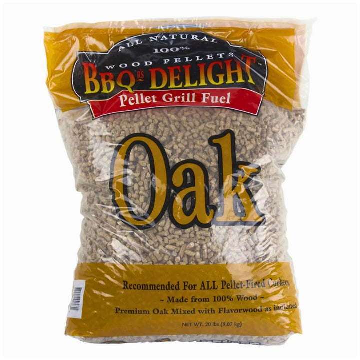 BBQR s Delight Räucherpellets aus Eichenholz, 9 kg Eiche 20 lbs. Bag, Eiche 20 lbs. Bag