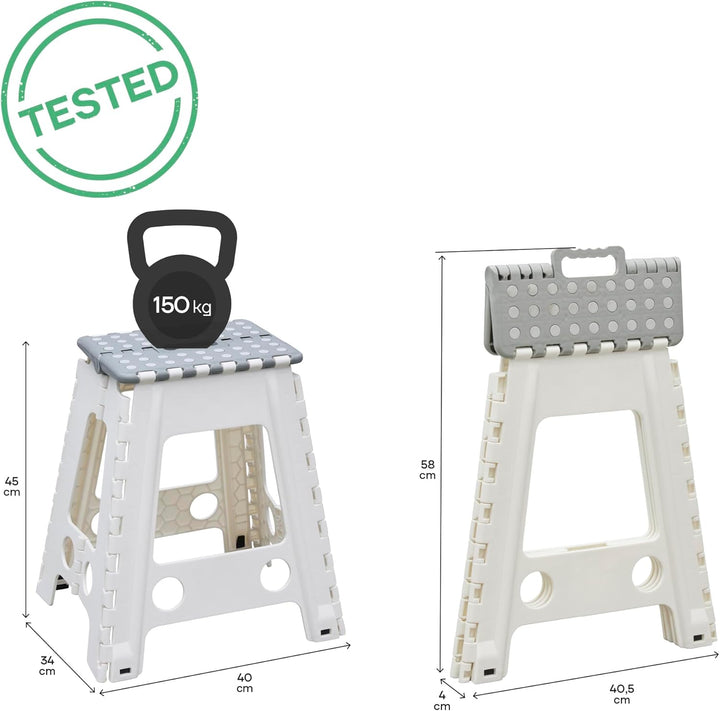 ARREGUI TB-045-GB Kleiner Klapphocker | Falthocker für Kinder und Erwachsene | Tragbarer und Faltbar