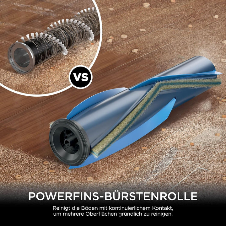 Shark PowerPro Akku-Staubsauger freistehend, bis 50 Min. Laufzeit, kabellos, beutellos, für Tierhaar