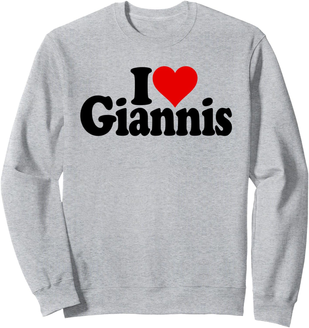 ICH LIEBE HERZ GIANNIS Sweatshirt