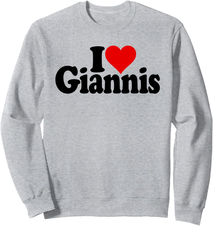 ICH LIEBE HERZ GIANNIS Sweatshirt