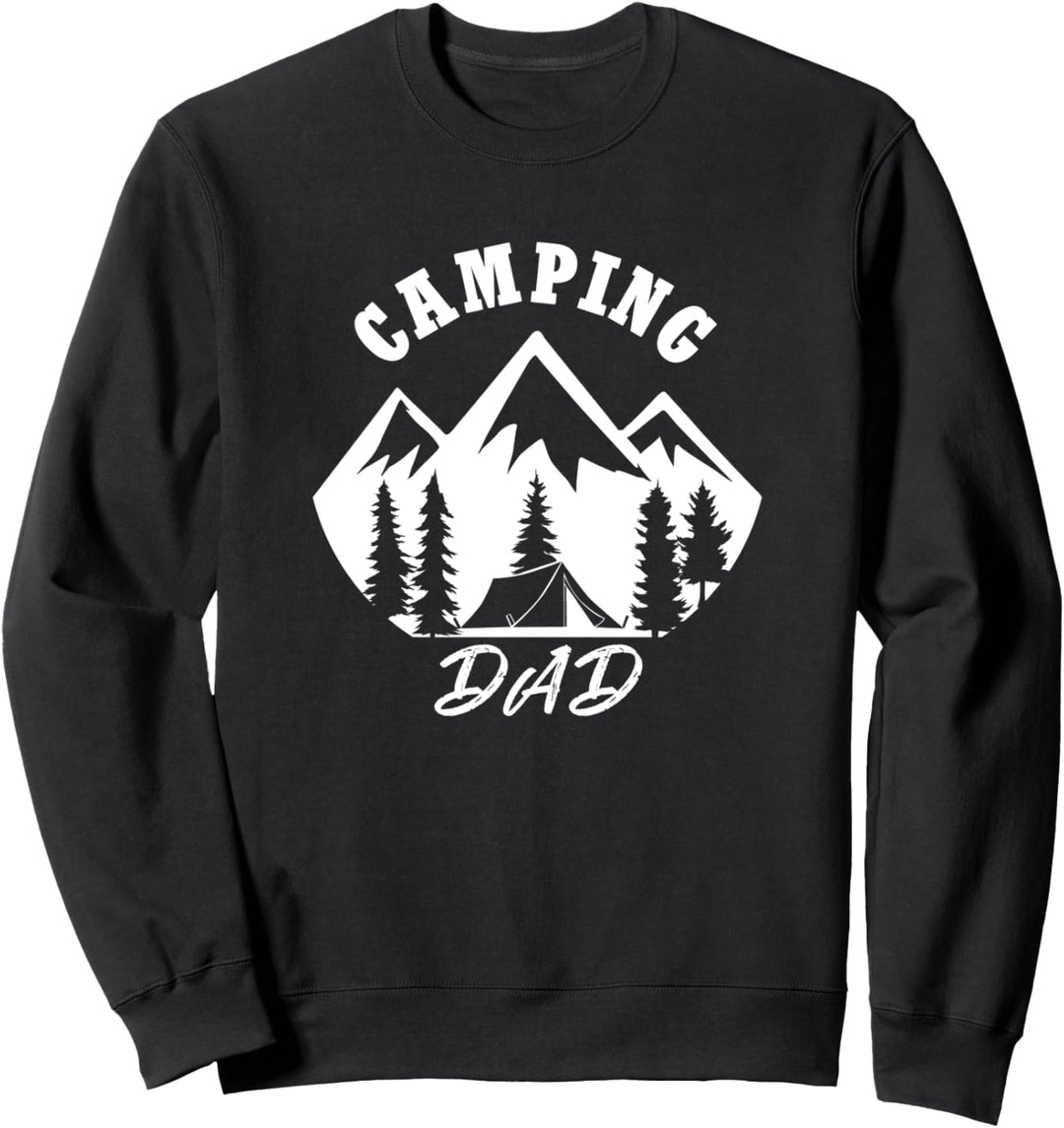 Lustiger Spruch Wildlife Natur Camping Papa Sweatshirt