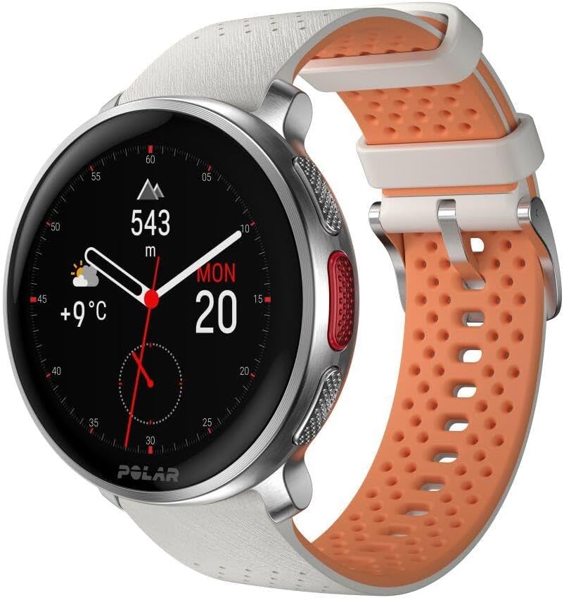Polar Vantage V3, Sportuhr mit GPS, Fortschrittliches Herzfrequenz-Messgerät und Längere Akkulaufzei