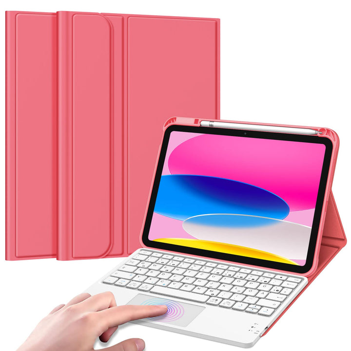 Fintie Tastatur Hülle für iPad 10. Generation 2022, iPad 10 Generation Hülle mit magnetisch Abnehmba