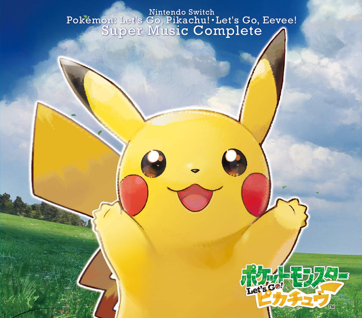 Nintendo Switch Pokemon Let's Go! Pikachu.Let's Go! Eevee Super Music Co, Audio-CD