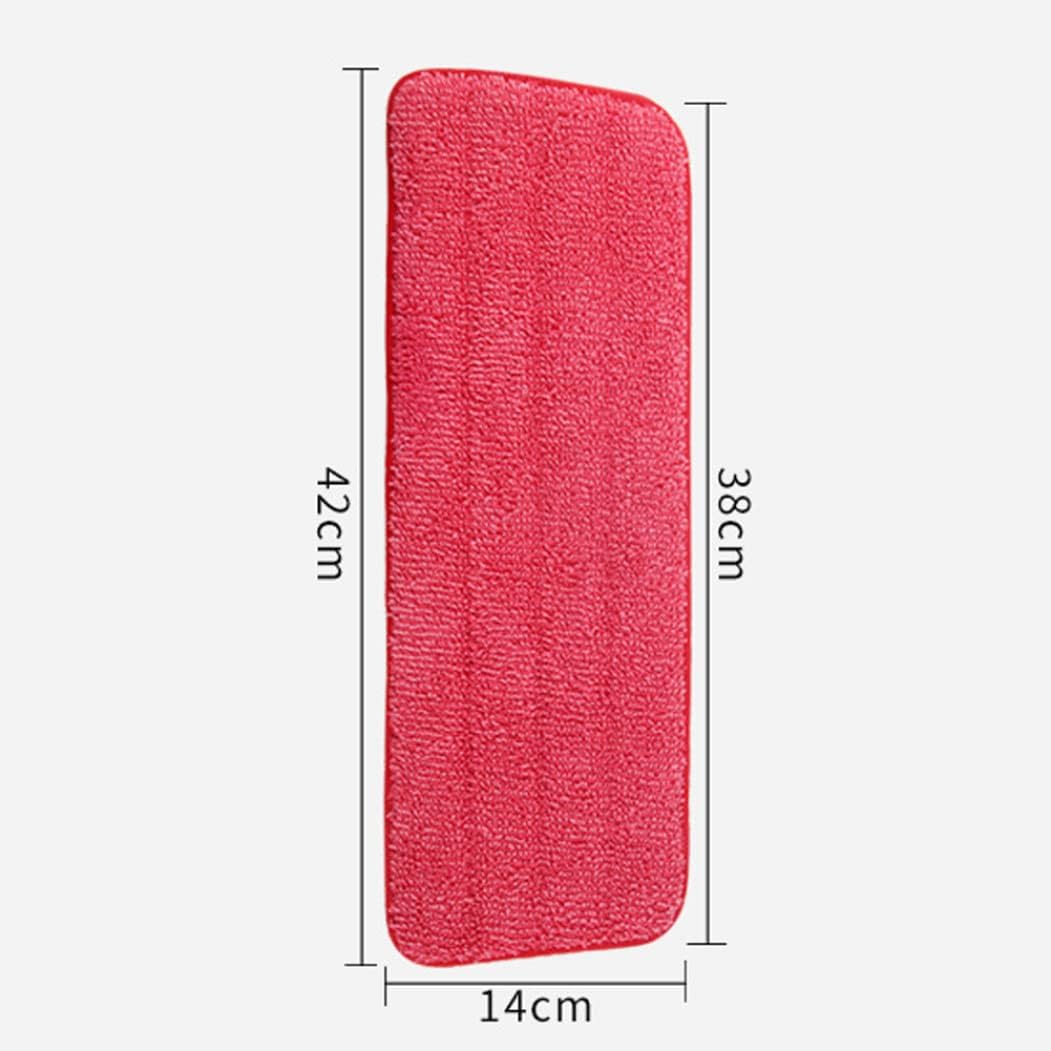 4 -Pack -Mikrofaser -Mop -Pad, Sprühpads -Ersatz, Mop -Reinigungskissen aufdecken, für nasse/trocken
