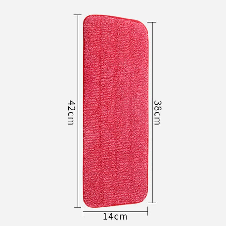 4 -Pack -Mikrofaser -Mop -Pad, Sprühpads -Ersatz, Mop -Reinigungskissen aufdecken, für nasse/trocken