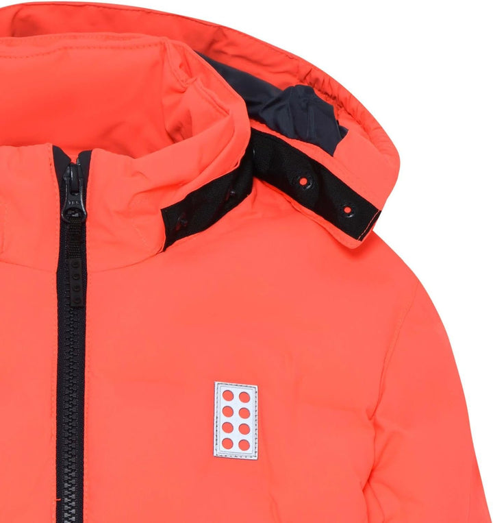 LEGO Jungen Jacket 104 Neon Red, 104 Neon Red
