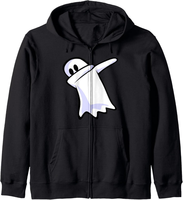 Tanzender Geist Lustiges Halloween Kapuzenjacke