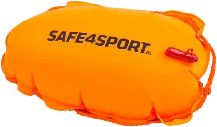 SAFE4SPORT ClassicSwimmer - Aufblasbare Sicherheitsboje zum Schwimmen - Schwimmboje