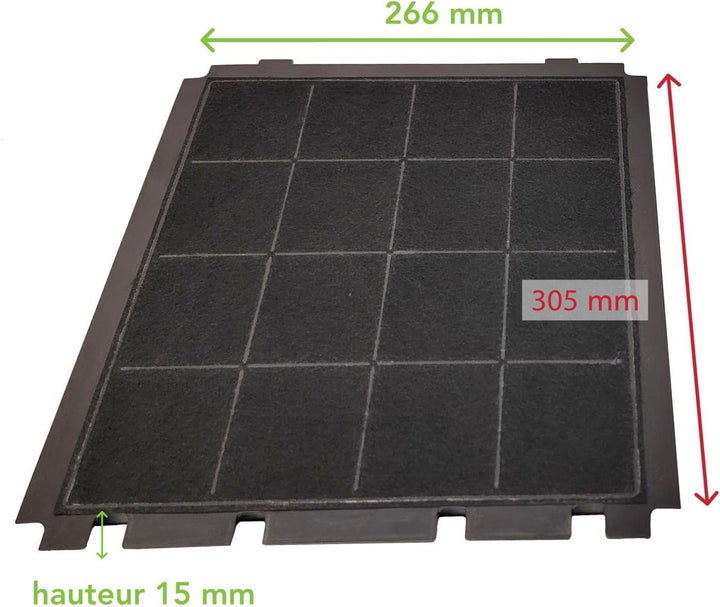 AirForce Kohlefilter 305 x 266 x 155 mm
