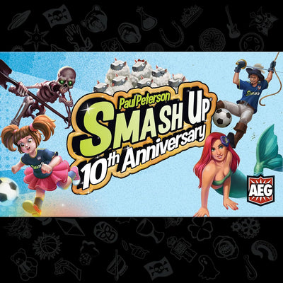 Alderac Entertainment Group Alderac Entertainment - Smash Up 10th Anniversary Set - Card Game - Stan