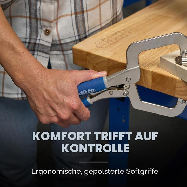 Kreg KHC-PREMIUM Classic Schnellspannzwinge 76 mm 3 Inch, 3 Inch