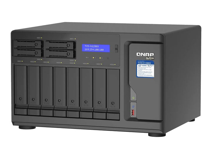 Serwer NAS TVS-h1288X-W1250-16G 12x0HDD Intel XeonW-1250