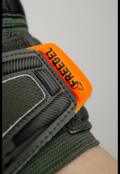 Reusch Attrakt Freegel Silver warthandschuhe 8 Gren/Shock orng/Blck, 8 Gren/Shock orng/Blck