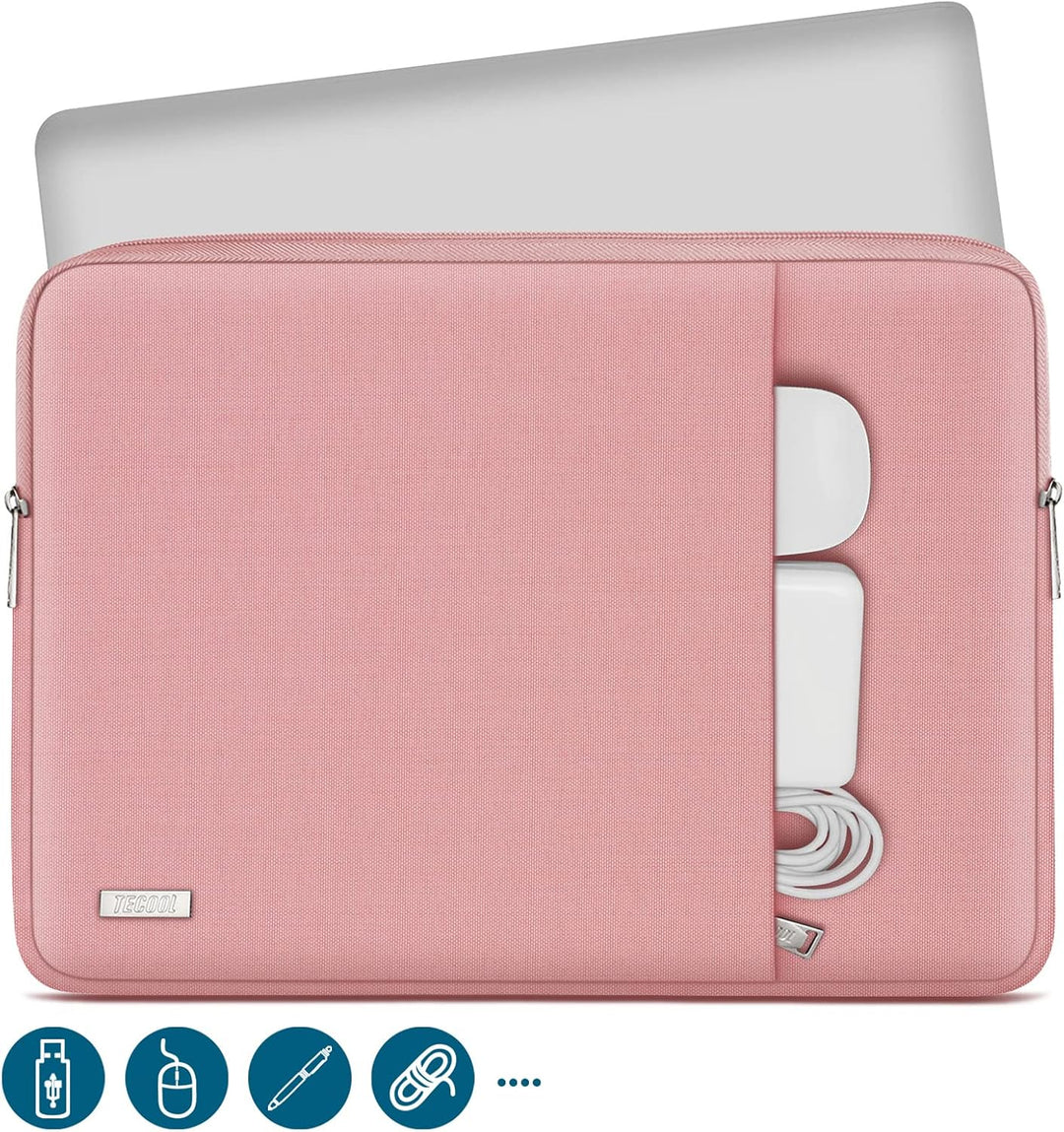 TECOOL 14 Zoll Laptoptasche LaptopHülle für 14” Lenovo Thinkpad ideapad HP Elitebook Acer Dell Chrom