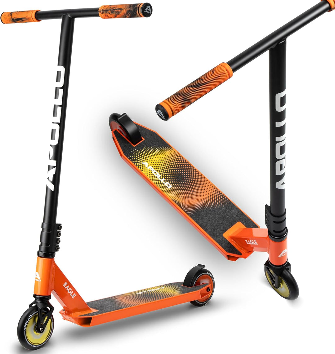 Apollo Stunt Scooter - Eagle, eloxierter Profi Stuntroller, Kinder Scooter mit ABEC 9 Kugellagern, 1