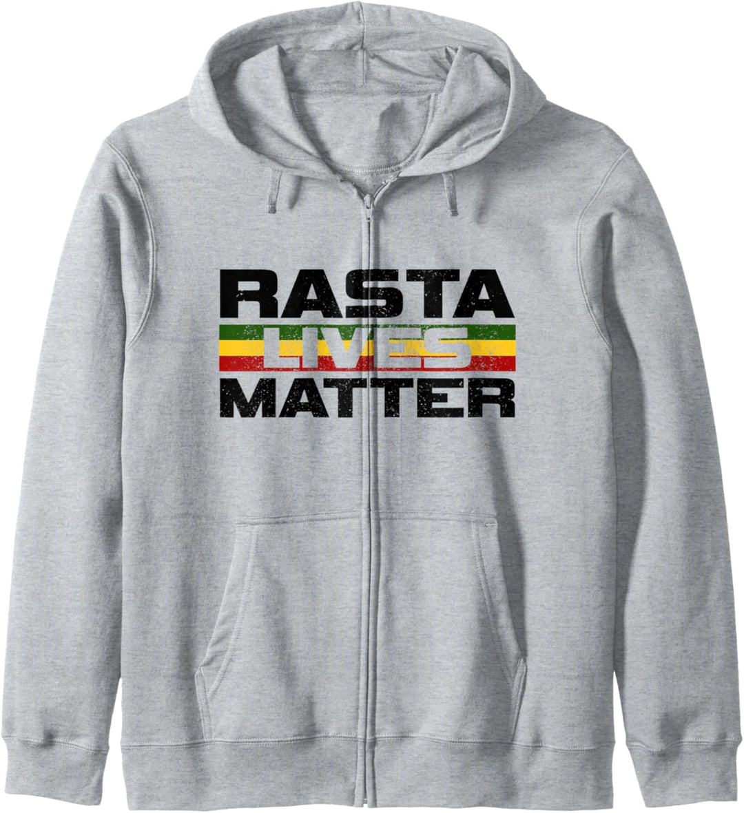 Rasta Lives Matter Reggae Musik Rastafari Jamaika Geschenk Kapuzenjacke