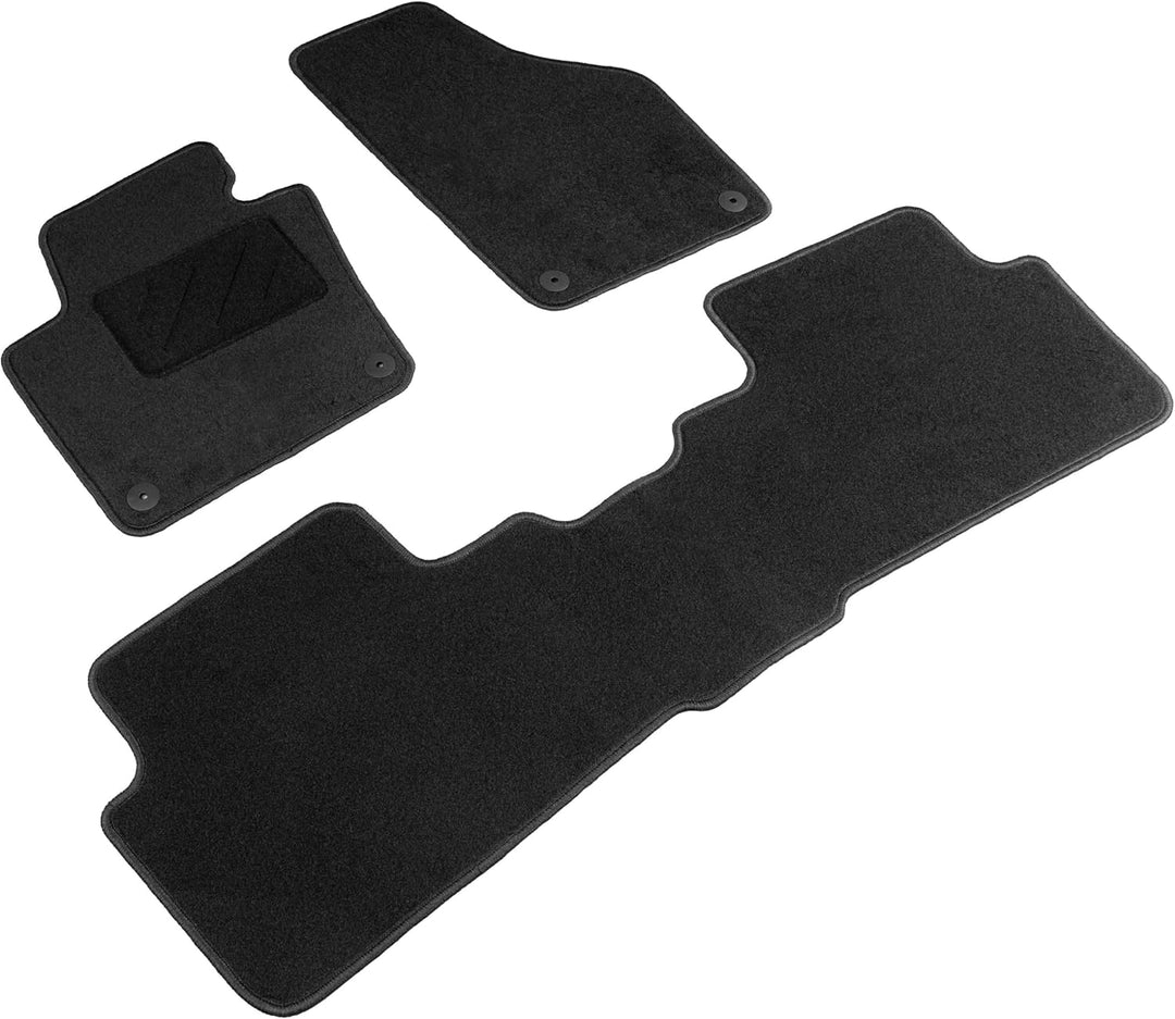 Walser Comfort Auto Teppiche für VW Sharan 05/2010-Heute, Seat Alhambra 06/2010-Heute, 100% passgena