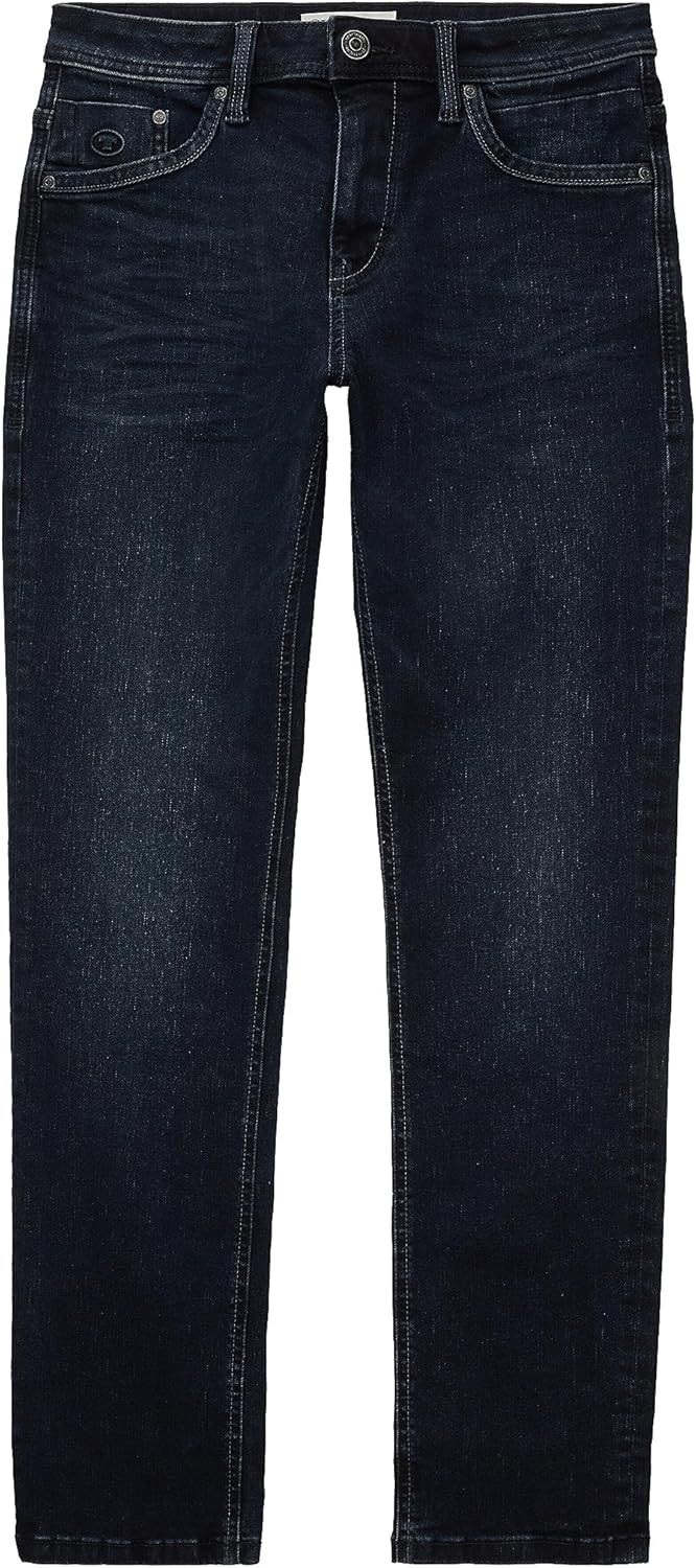 TOM TAILOR Herren Josh Regular Slim Jeans mit Stretch 31W / 34L 10170-blue Black Denim, 31W / 34L 10