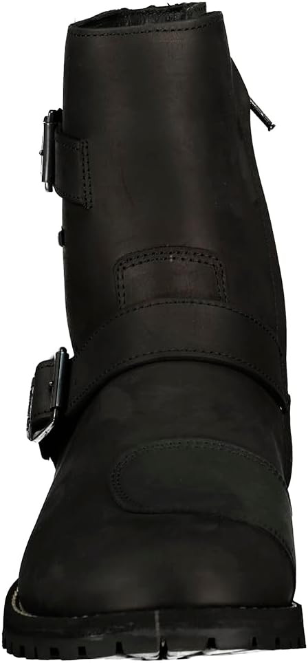 STYLMARTIN Legend Mid WP Motorradstiefel 42 EU Schwarz, 42 EU Schwarz