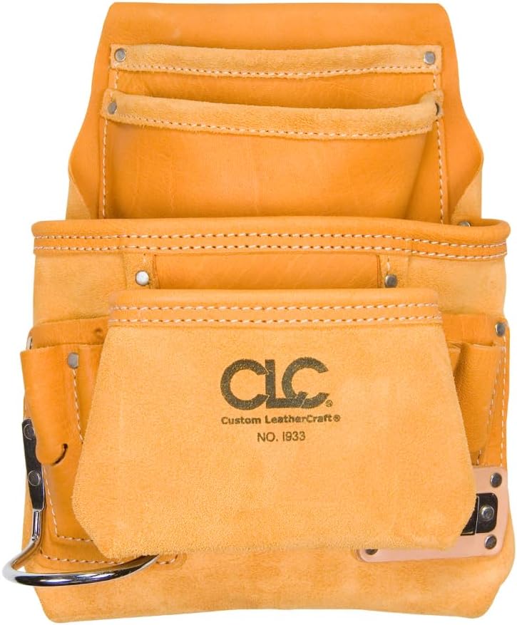 Kuny 's api933 Carpenter 's Nägel und Werkzeug mit 10 Tasche