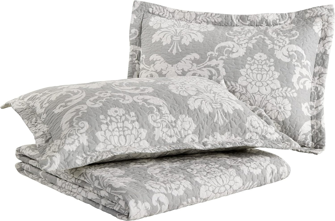 Laura Ashley Bettwäsche-Set aus Baumwolle, wendbar, mit passenden Kissenbezügen, leichte Heimdekorat