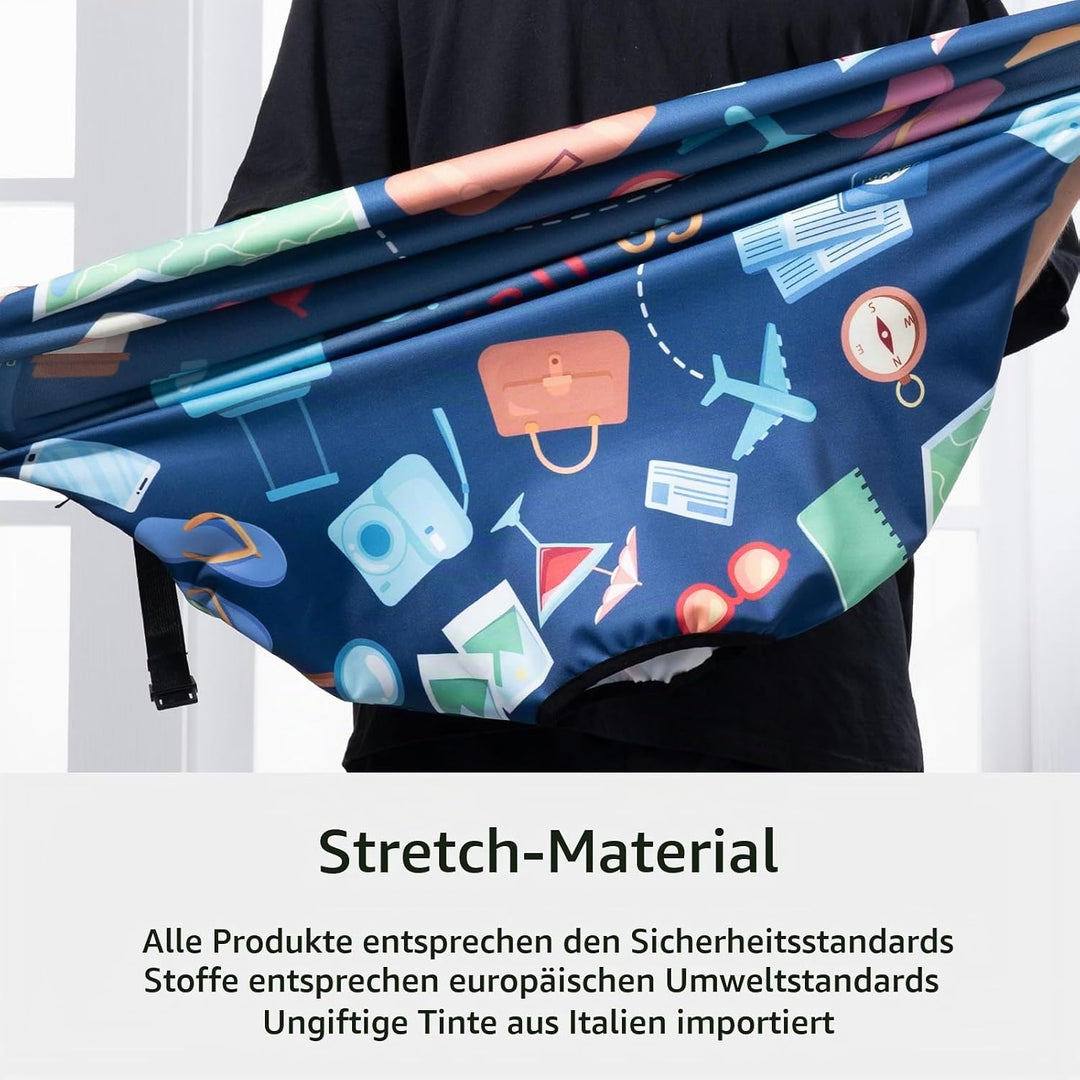 OrgaWise Kofferhülle Luggage Cover Gepäck Cover Gepäckabdeckung for Travel Luggage Schutzhülle Koffe