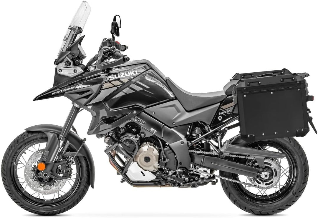 Alukoffer Set für Benelli TRK 502 / X Seitenkoffer GX-38-45 schwarz
