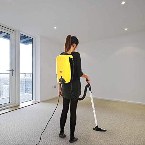 MELISSA 16420275 Rucksack Staubsauger Rücken-Sauger-Wandsauger 899 Watt, mit Blas-Funktion