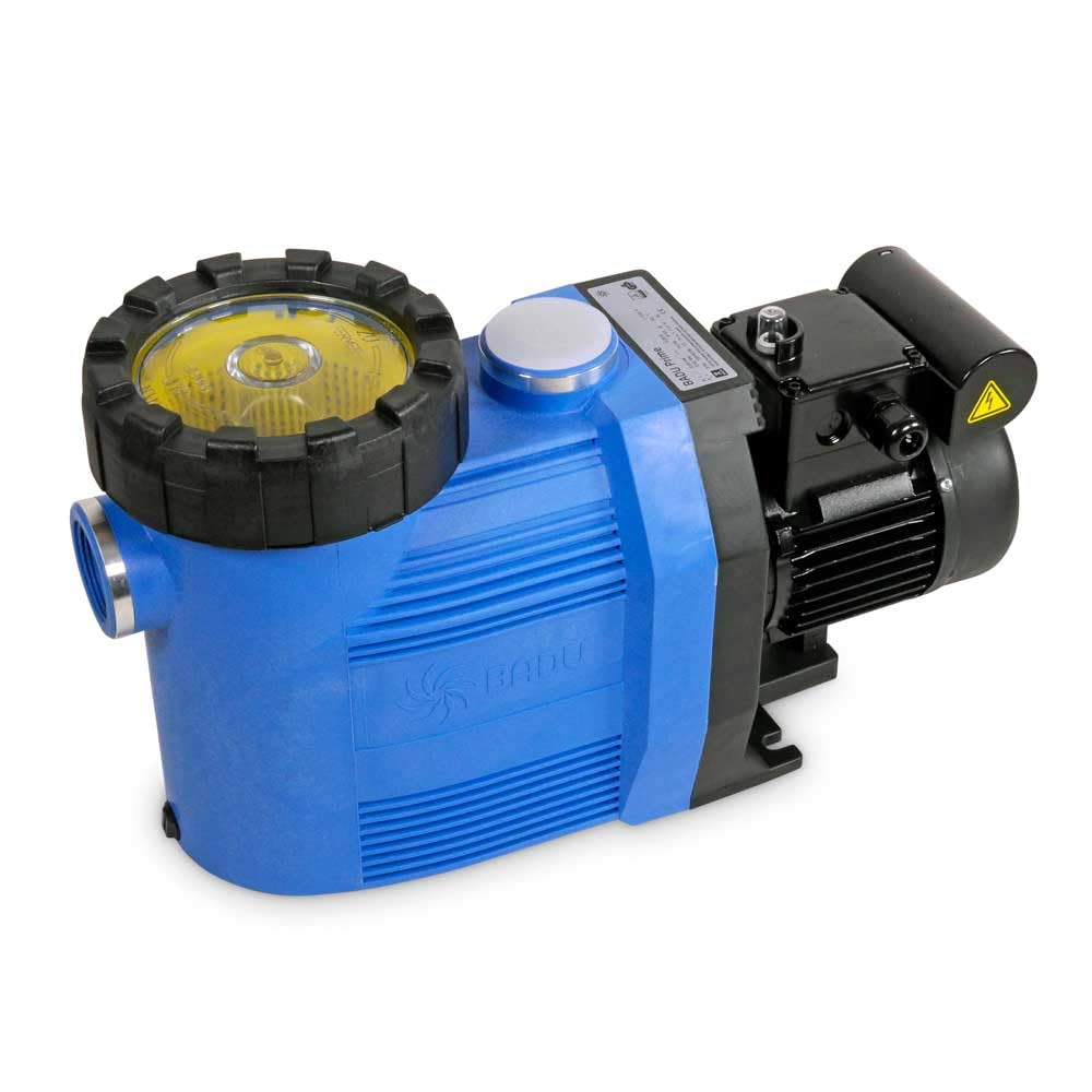 BADU Prime 11 Poolpumpe 400V - 0,45 kW mit 11 m³/h Förderleistung - Selbstansaugend, geräuscharm & k