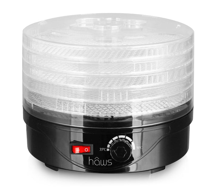 Hjortø Dörrautomat 250W - Schwarz - 5 Trays - 35-70 Grad - Lebensmittel-Dehydrator