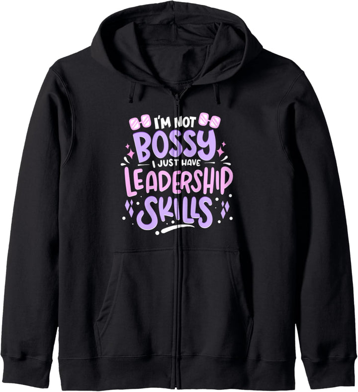 I'm not bossy I Just Have Leadership Skills - Feminismus Kapuzenjacke
