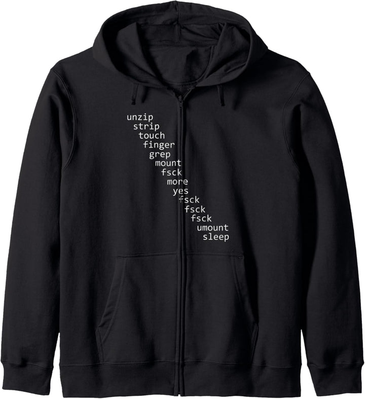 Unix Linux Sys Admin Sexy Shell Script Programmierer Kapuzenjacke