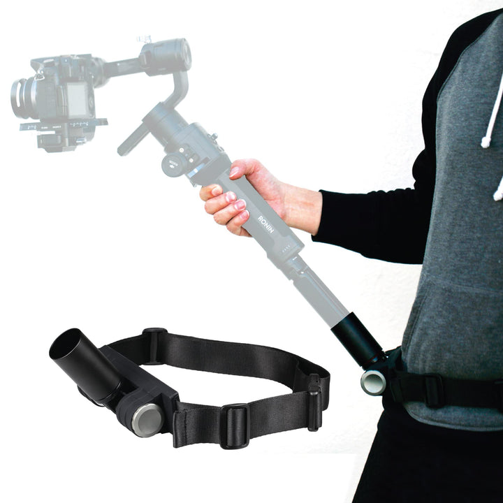 Carry Speed - Mogocrane Stützgürtel für Video-Ausrüstungen - Längenverstellbarer Gurt mit kippbarer