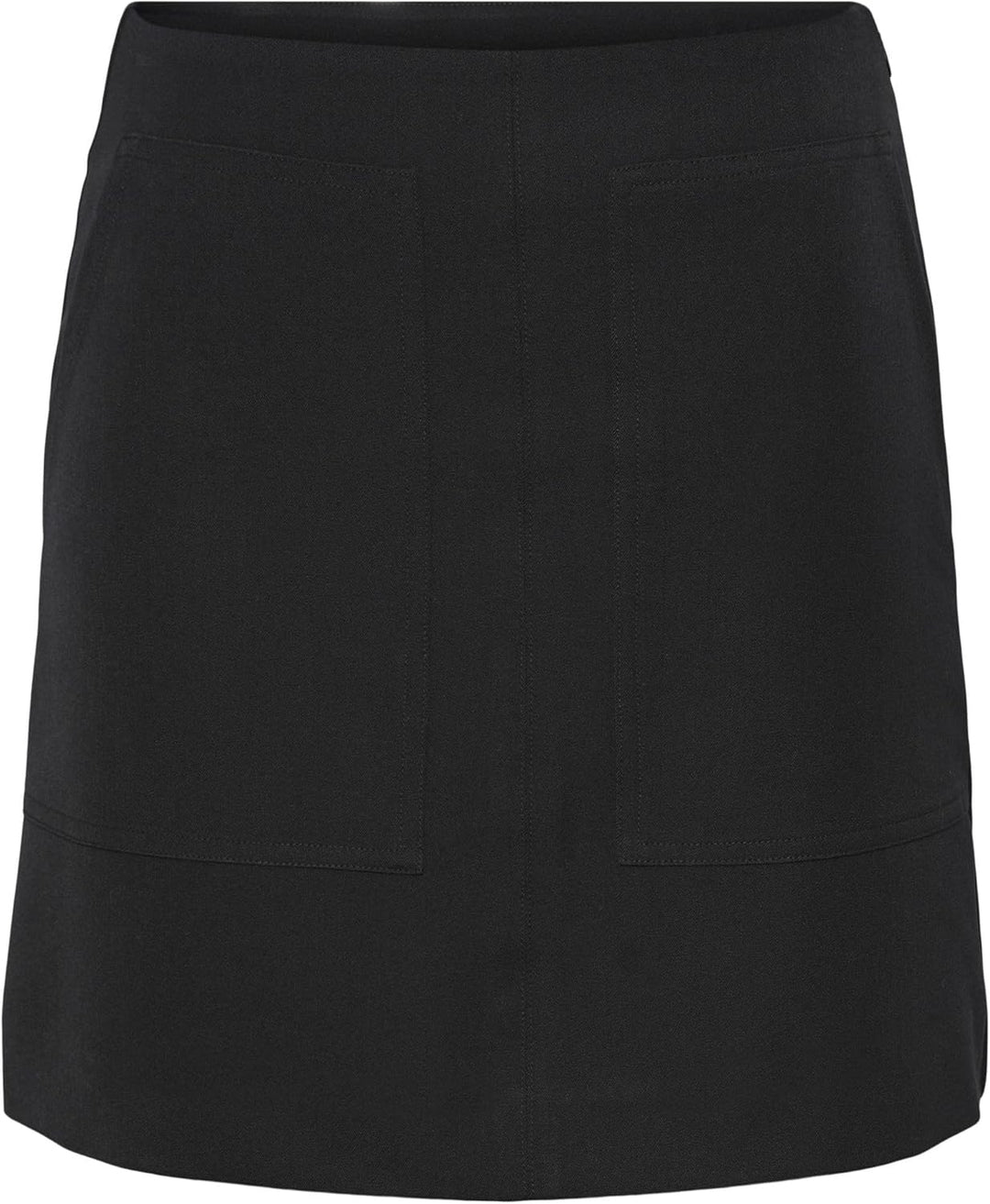 YAS Damen Yasloui Hw Short Skirt Noos Rock S Schwarz, S Schwarz