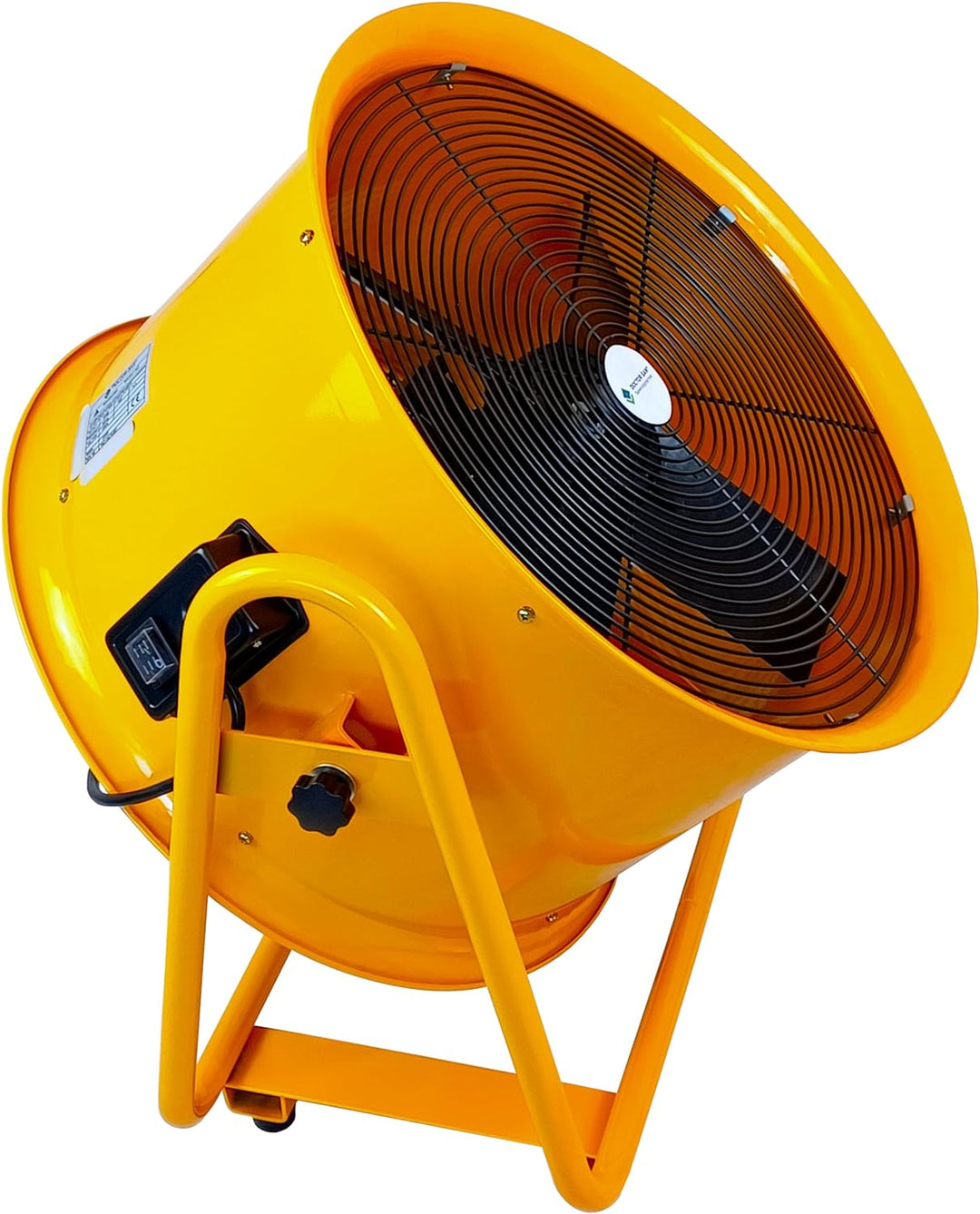 Doctor San - Sanierungstechnik Hallenventilator Bauventilator Metallventilator Baugebläse Windmaschi