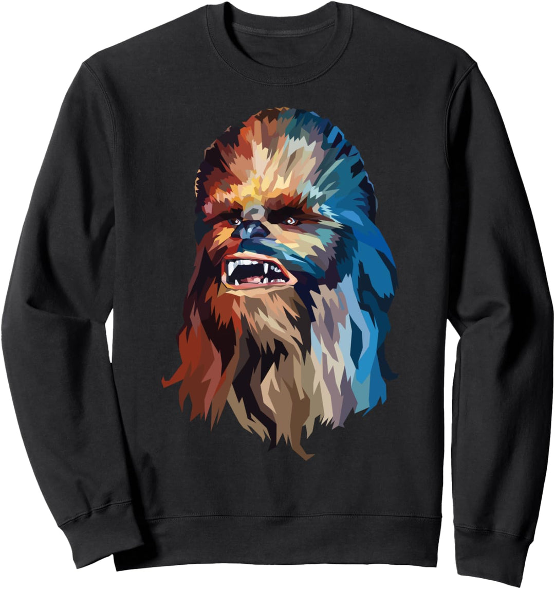 Star Wars Chewbacca Awesome Geometric Style Chewie Portrait Sweatshirt