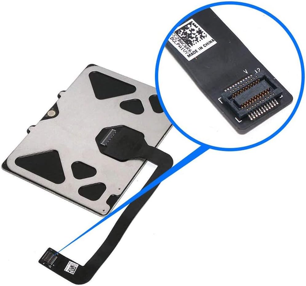 OLVINS Trackpad Touchpad für MacBook Pro 15'' A1286 Trackpad mit Kabel 2009 2010 2011