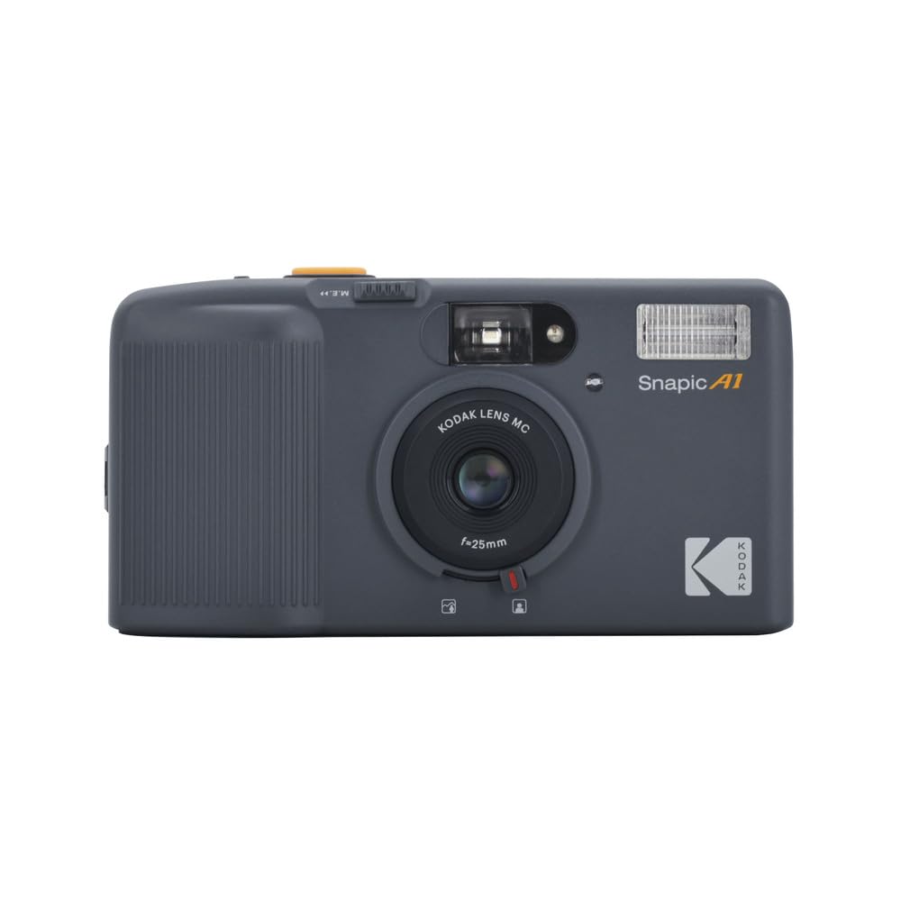 KODAK Snapic A1 35-mm-Filmkamera, 35 mm, wiederverwendbar, 2-Zonen-Fokus, leicht, kompakt (Rhino Gre