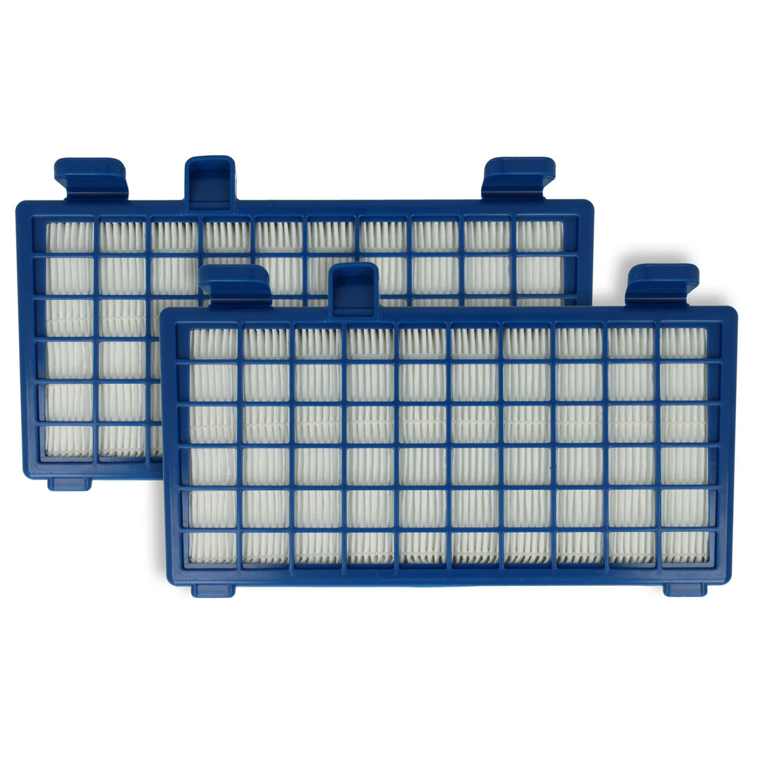 vhbw 2x Staubsaugerfilter Ersatz für Rowenta RS-RT3931 | ZR902301 für Staubsauger - HEPA-Filter Blau