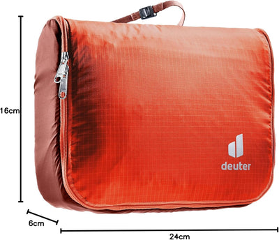 deuter Wash Center Lite II Kulturbeutel (3 L) Papaya-redwood, Papaya-redwood