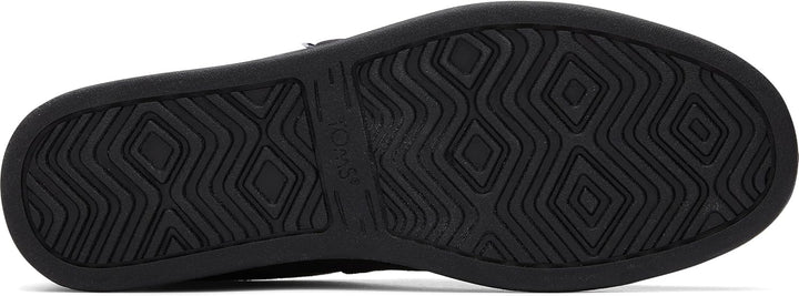 TOMS Herren Alp FWD Flacher Slipper 39 EU Schwarzes Recyceltes Baumwoll Segeltuch, 39 EU Schwarzes R
