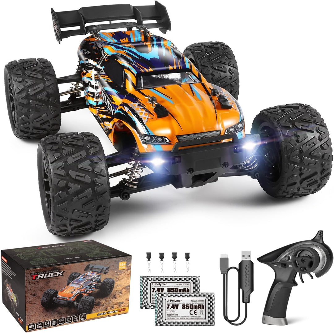 HAIBOXING Ferngesteuertes Auto 4WD RC Auto 1/18 36 km/h All Terrains Offroad Elektro Fahrzeug 2,4 GH
