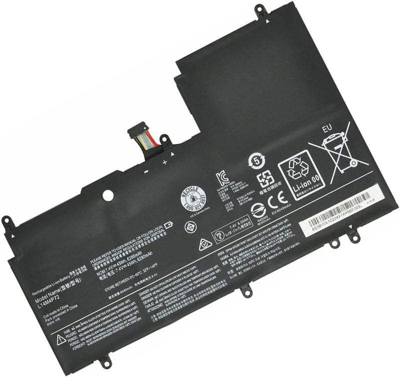 XITAIAN 7.5V 45Wh L14M4P72 L14S4P72 Ersatz Laptop Akku für Lenovo YOGA3 14 Yoga 700-14ISK Yoga3 14-I