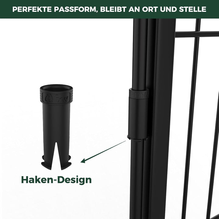 fxw Hundelaufstallzubehör - Schalldämpferrohre, kompatibel mit fxw Rollick/Instant Hundelaufstall (E