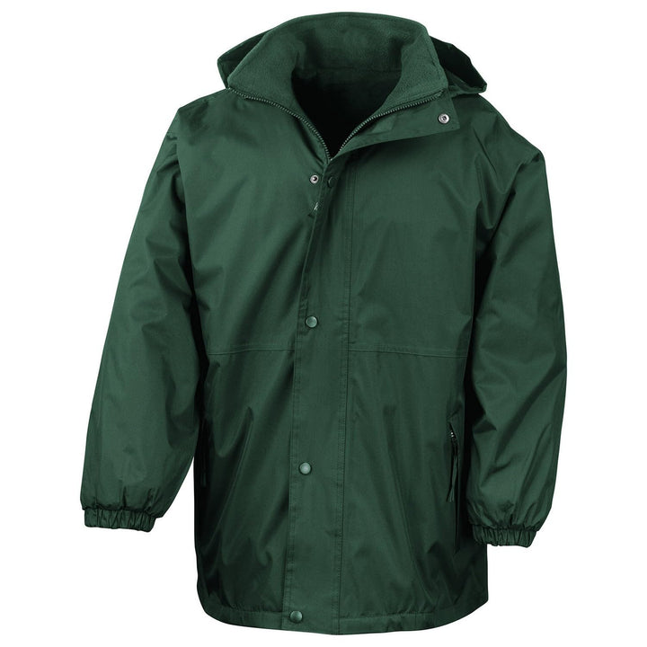 Result R160j Reversible StormDri 4000 Fleecejacke, Unisex, R160J 2X-Small/Size 2/3 Flaschengrün, 2X-